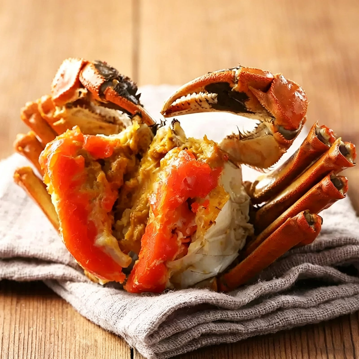 Frozen Cooked Chinese Mitten Crabs